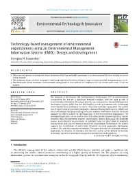 EMIS): Design and Development Georgios N