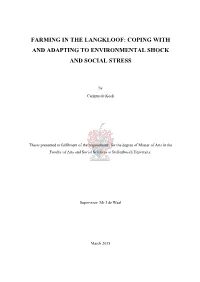 Farming in the Langkloof: Coping with and Adapting to Environmental Shock and Social Stress