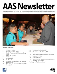 Table of Contents