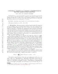 Arxiv:1602.04855V4 [Math.NA] 2 Nov 2018 1 Z Dσ(X) = − Σ(Y)N ˆ · ∇Y Log |Y − X| Ds(Y), X∈ / Γ