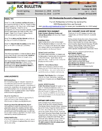 Rjc Bulletin