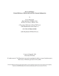 Colonial Relations of Re/Iteration and Their Genomic Indigeneities By