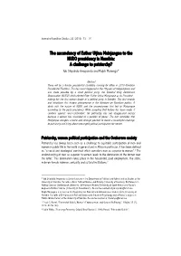 The Ascendency of Esther Utjiua Muinjangue To