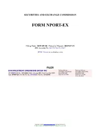 DFA INVESTMENT DIMENSIONS GROUP INC Form NPORT-EX Filed