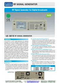 Rf Signal Generator