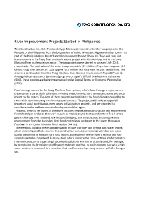 River Improvement Projects Started in Philippines.Pptx
