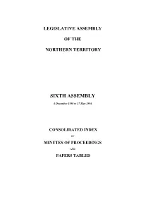 Sixth Assembly