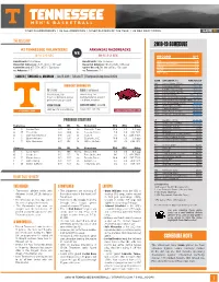2018-19 Schedule Schedule Note