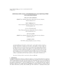 Simple Blocking Oscillator Performance Analysis for Battery Voltage Enhancement