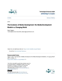 The Media Development Model in a Changing World