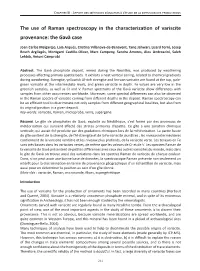 The Use of Raman Spectroscopy in the Characterization of Variscite Provenance: the Gavà Case