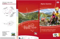 Alpine Summer with the FRIENDLY ASSISTANCE of ASSISTANCE the FRIENDLY WITH