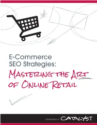 E-Commerce SEO Strategies