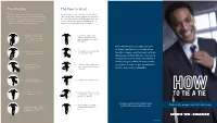 To Tie a Tie