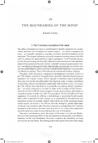 10 the Boundaries of the Mind 1