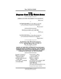 Amicus Brief in Support of Petition for Writ of Certiorari