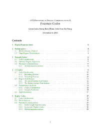 Fountain Codes