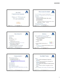 Object-Oriented Programming