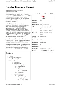 Portable Document Format - Wikipedia, the Free Encyclopedia Page 1 of 19