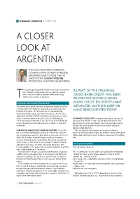 A Closer Look at Argentina