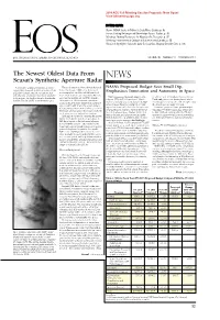 Eos, Transactions, American Geophysical Union Volume 95