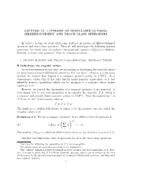 L2-Theory of Semiclassical Psdos: Hilbert-Schmidt And