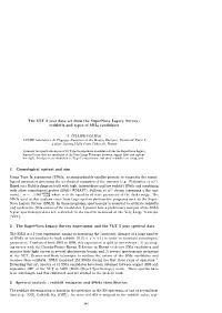 The VLT 5 Year Data Set from the Supernova Legacy Survey : Redshifts and Types of Snia Candidates
