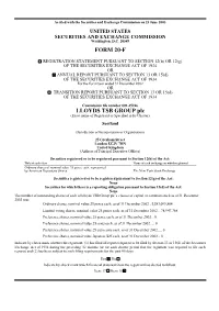 Form 20F (SEC Filing)