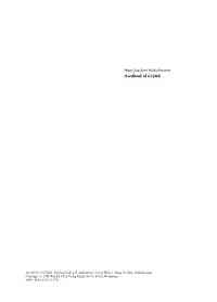 Handbook of GC/MS