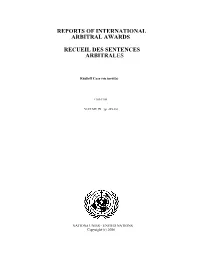 Rudloff Case (On Merits)
