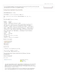 Using Fonts Installed in Local Texlive - Tex - Latex Stack Exchange