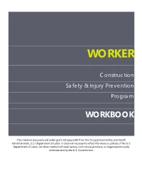 Worker Workbook