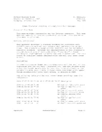 Network Working Group D. Spinellis Request for Comments: 1947 SENA S.A