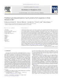 Prediction and Characterization of Cyclic Proteins from Sequences in Three Domains of Life☆
