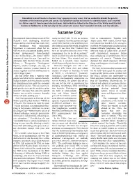 Suzanne Cory’S Passion in Every Sense