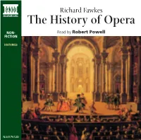 History of Opera CD Booklet