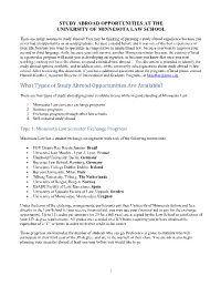 Introduction to Study Abroad