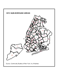 Nyc Sub-Borough Areas