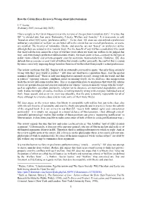 1 How the Calvin Hayes Review Is Wrong About Libertarianism JC Lester