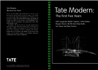 Tate Modern: the First Five Years