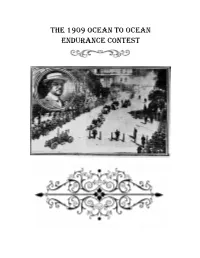 The 1909 Ocean to Ocean Endurance Contest 2