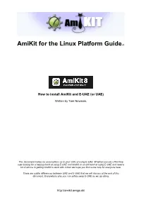 Amikit for the Linux Platform Guidev3