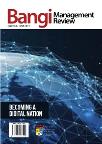 Management Review Bangiissue 04 / JUNE 2019