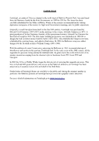 Information on Farmleigh Go To