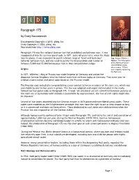 Paragraph 175 by Craig Kaczorowski