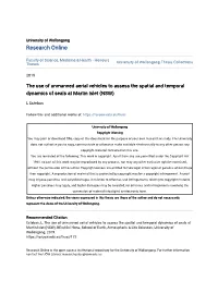 The Use of Unmanned Aerial Vehicles to Assess the Spatial and Temporal Dynamics of Seals at Martin Islet (NSW)