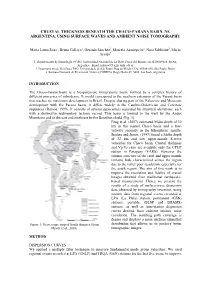 Chaco Parana Basin: Surface Wave Tomography