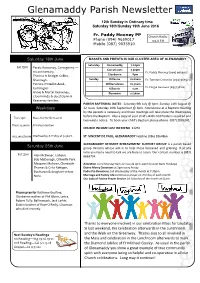 Newsletter 19 June 2016