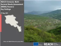 Sectoral Needs Assessment (MSNA) Round 2 Key Findings
