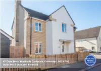 47 Clare Drive, Highfields Caldecote, Cambridge, CB23 7GB Guide Price